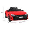 Elektrické autíčko Audi RS E Tron GT 4x4 červené15