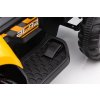 Dětský elektrický traktor s pohyblivou radlicí žlutý11