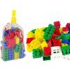 Blocchi da costruzione colorati K3 medi 65 pezzi