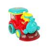Locomotiva per bolle di sapone rossa