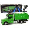 Camion della spazzatura radiocomandato con suoni e luci verde