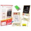 Lavagna magnetica-gessosa 2 in 1 per bambini in legno