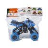 Auto fuoristrada con barra di spinta Quad XC blu