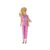 Pupazzo Dottoressa con capelli lunghi e accessori
