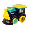 Locomotiva per bolle di sapone blu