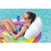 Dvojitý nafukovací kruh Bestway 186 x 116 cm duhový