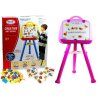 Lavagna magnetica per bambini rosa