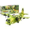 Aereo militare gigante con figurine 64 cm