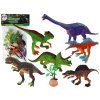 Set di 6 figurette di dinosauri con accessori