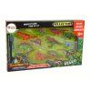 Set di figure di dinosauri colorate 12 pezzi