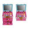 Valigetta per bambini con trucchi rosa