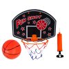 Dětský basketbalový koš na zavěšení s míčem a pumpou