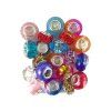 Set di braccialetti e perline colorate per la creazione di gioielli