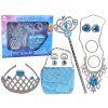 Set per Principessa con accessori blu