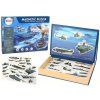 Puzzle magnetici educativi di navi militari