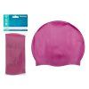 Cuffia da bagno in silicone rosa Bestway