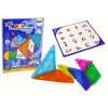 Skládačka Tangram se 7 magnetickými kostkami
