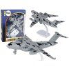 Aereo militare UNITED HW-605 grigio
