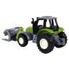 Trattore con benna tipo coccodrillo verde