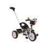 Triciclo per bambini con barra di guida PRO100 nero