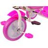 Triciclo per bambini con barra di guida PRO100 rosa