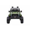Auto elettrico jeep Off-road Speed 4x4 verde