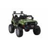 Auto elettrico jeep Off-road Speed 4x4 verde