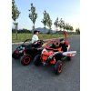 Auto elettrico Buggy Maverick Can-Am 2x24V 4x200W EVA arancione