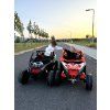 Auto elettrico Buggy Maverick Can-Am 2x24V 4x200W EVA arancione
