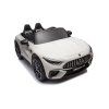Auto elettrico Mercedes AMG SL63 2x200W 24V bianco