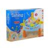 Gioco di pesca con pesciolini nel tavolino