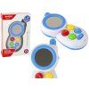 Telefono interattivo per bambini con effetti e specchietto blu