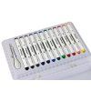 Set di pennarelli ad acqua colorati in valigetta 12 pezzi