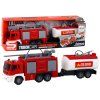 Camion dei pompieri con rimorchio 1:16 rosso