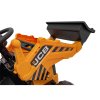 Dětský elektrický bagr JCB s lopatou žlutý22