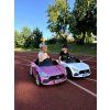 Auto elettrico Cabrio Fast Wing verniciato rosa