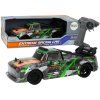Auto radiocomandato RC 1:16 con ruote in gomma drift grigio-verde