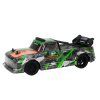 Auto radiocomandato RC 1:16 con ruote in gomma drift grigio-verde