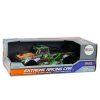 Auto radiocomandato RC 1:16 con ruote in gomma drift grigio-verde