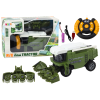 Trattore agricolo radiocomandato RC per cereali verde