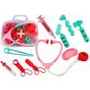 Set medico per bambini in valigetta rosa