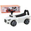 Dondolo per bambini con schienale QX-3396 clacson spazio di stivaggio bianco