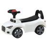 Dondolo per bambini con schienale QX-3396 clacson spazio di stivaggio bianco