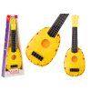 Ukulele per bambini mini chitarra 4 corde motivo ananas giallo 15″