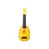 Ukulele per bambini mini chitarra 4 corde motivo ananas giallo 15″