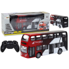 Autobus RC a due piani con luci e telecomando