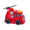 Auto dei pompieri con cannone, suoni e luci, rosso