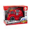 Auto dei pompieri con cannone, suoni e luci, rosso