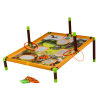 Gioco di abilità lancio di anelli e sacchetti 2 in 1 tavola dinosauri