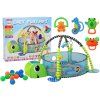 Tappeto da gioco e sdraietta per neonati con palline piscina 3v1 Tartaruga